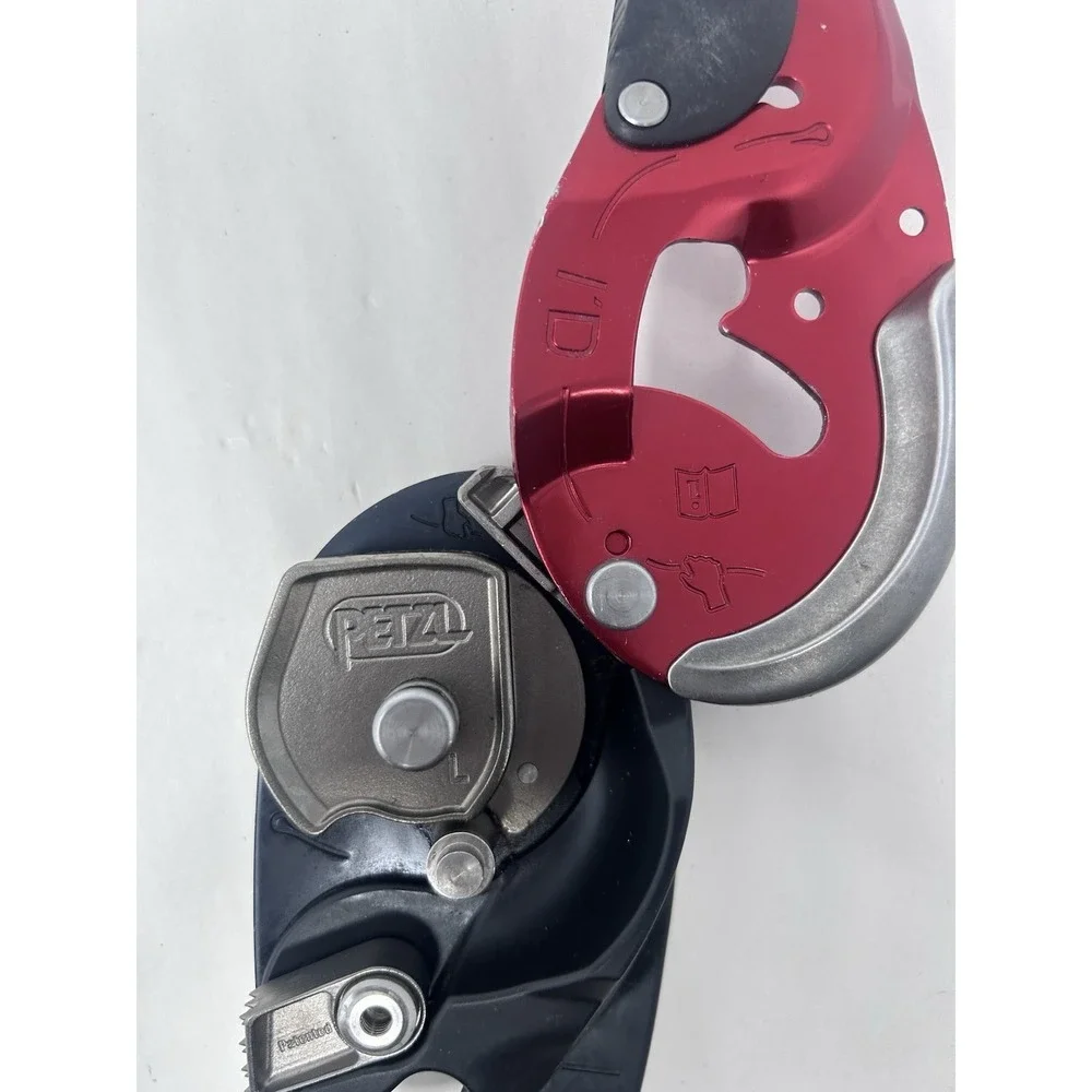 Petzl I'D L Descender Self Braking Belay NFPA ANSI Rope 12.5-13mm EN12841 Rescue